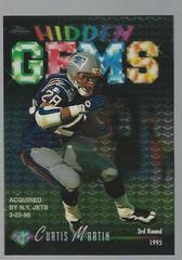 Curtis Martin #HG14 Football Cards 1998 Topps Chrome Hidden Gems Prices