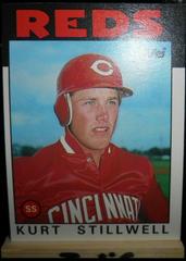 Kurt Stillwell #104T Baseball Cards 1986 Topps Traded Prices