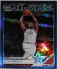 Joel Embiid [Blue] #3 Basketball Cards 2019 Panini Donruss Optic All-Stars Prices