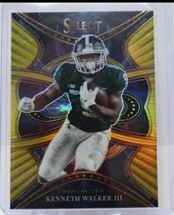 Kenneth Walker III [Gold] #PHE-20 Football Cards 2022 Panini Select Phenomenon Prices