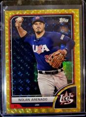 Nolan Arenado [FoilFractor] #49 Baseball Cards 2023 Topps World Classic Prices