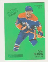 Dylan Holloway [Precious Metal Gems Green] #197 Hockey Cards 2022 Skybox Metal Universe Prices