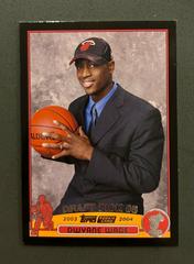 Dwayne Wade [Black Border] #225 Basketball Cards 2003 Topps Prices