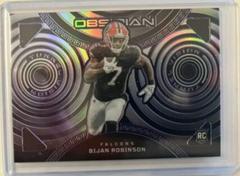 Bijan Robinson [Purple Electric Etch] #6 Football Cards 2023 Panini Obsidian Tunnel Vision Prices