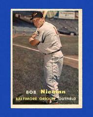 Bob Nieman #14 Baseball Cards 1957 Topps Prices