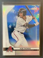 Alek Thomas [Blue Refractor] #BPR-17 Baseball Cards 2020 Bowman Sterling Prices