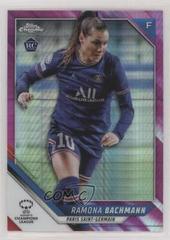 Ramona Bachmann [Pink Prism Refractor] Soccer Cards 2021 Topps Chrome UEFA Women’s Champions League Prices