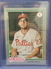Aaron Nola [Silver] #129 Baseball Cards 2022 Topps Archives Prices
