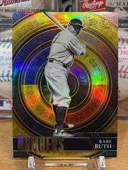 Babe Ruth [Gold] Baseball Cards 2022 Panini Select Numbers Prices