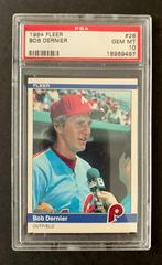 Bob Dernier #28 Baseball Cards 1984 Fleer Prices