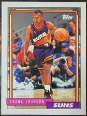 Frank Johnson Basketball Cards 1992 Topps Prices