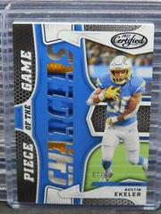 Austin Ekeler [Purple] #PG-AE Football Cards 2022 Panini Certified Piece of the Game Prices