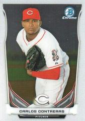 Carlos Contreras #BCP7 Baseball Cards 2014 Bowman Chrome Prospects Prices