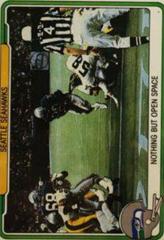 Seattle Seahawks [Nothing But Open Space] #51 Football Cards 1982 Fleer Team Action Prices