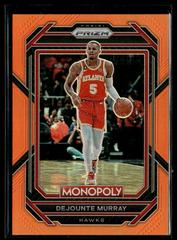 Dejounte Murray [Orange] #2 Basketball Cards 2022 Panini Prizm Monopoly Prices