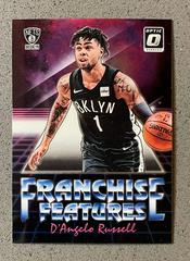 D'Angelo Russell #3 Basketball Cards 2018 Panini Donruss Optic Franchise Features Prices