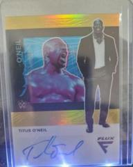 Titus O'Neil [Gold] Wrestling Cards 2022 Panini Chronicles WWE Flux Autographs Prices