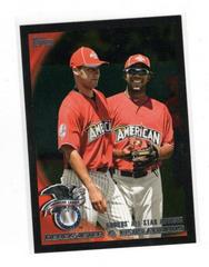 Derek Jeter, Elvis Andrus [Wal Mart Black Border] #US57 Baseball Cards 2010 Topps Update Prices
