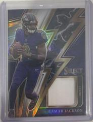 Lamar Jackson [White] #SP-12 Football Cards 2022 Panini Select Sparks Relics Prices