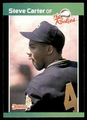 Steve Carter Baseball Cards 1989 Donruss Rookies Prices