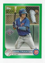 James Triantos [Green] #PD-1 Baseball Cards 2022 Topps Pro Debut Prices