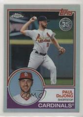 Paul DeJong #83T-22 Baseball Cards 2018 Topps Chrome 1983 Prices