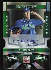Chris Sale [Signature Status Emerald] #103 Baseball Cards 2010 Donruss Elite Extra Edition Prices