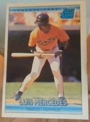 Luis mercedes #6 Baseball Cards 1992 Donruss Prices