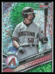 Jordan Lawlar [Green Mini Diamond] #TP-4 Baseball Cards 2022 Bowman's Best Top Prospects Prices