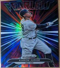 Aaron Judge [Red White and Blue Prizm] #FL-6 Baseball Cards 2022 Panini Prizm Fearless Prices
