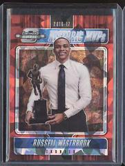 Russell Westbrook [Red Cracked Ice] #2 Basketball Cards 2018 Panini Contenders Optic Historic Mvps Prices