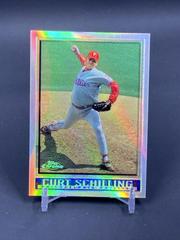 Curt Schilling [Refractor] #332 Baseball Cards 1998 Topps Chrome Prices