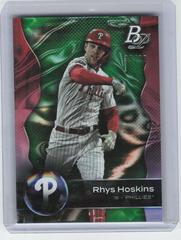 Rhys Hoskins [Green Ice] #2 Baseball Cards 2023 Bowman Platinum Prices