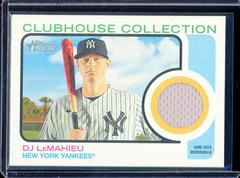 DJ LeMahieu #CC-DL Baseball Cards 2022 Topps Heritage Clubhouse Collection Relics Prices