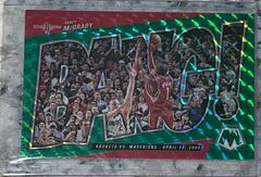 Tracy McGrady [Green] #4 Basketball Cards 2021 Panini Mosaic Bang Prices