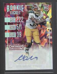 Keith Marshall [Autograph Cracked Ice Ticket] #112 Football Cards 2016 Panini Contenders Prices