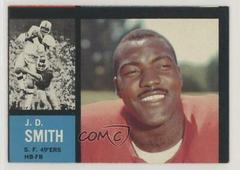 J.D. Smith #153 Football Cards 1962 Topps Prices