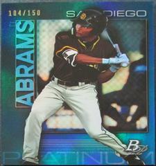 CJ Abrams [Blue] Baseball Cards 2020 Bowman Platinum Top Prospects Prices