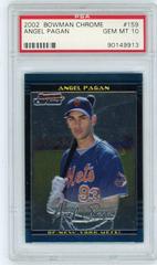 Angel Pagan Baseball Cards 2002 Bowman Chrome Prices