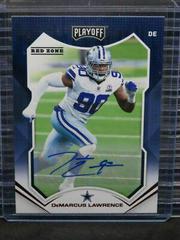 DeMarcus Lawrence [Autograph Red Zone] #105 Football Cards 2021 Panini Playoff Prices