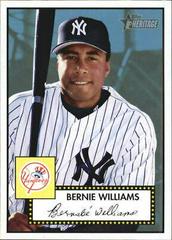 Bernie Williams #216 Baseball Cards 2001 Topps Heritage Prices