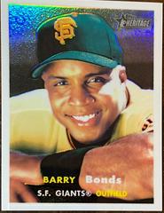 Barry Bonds [Chrome Black Refractor] Baseball Cards 2006 Topps Heritage Chrome Prices