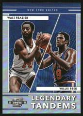 Willis Reed, Walt Frazier Basketball Cards 2021 Panini Contenders Optic Legendary Tandems Prices