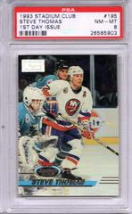 Steve Thomas [1st Day Issue] Hockey Cards 1993 Stadium Club Prices