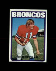 Bob Anderson Football Cards 1972 Topps Prices