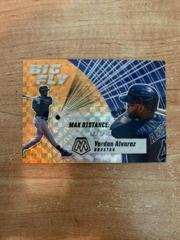 Yordan Alvarez [Reactive Orange] #BF10 Baseball Cards 2021 Panini Mosaic Big Fly Prices