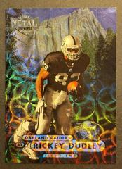 Rickey Dudley [Precious Metal Gems] Football Cards 1998 Metal Universe Prices