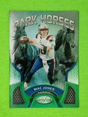 Mac Jones [Green] #DH-5 Football Cards 2022 Panini Certified Dark Horses Prices