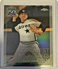 Nolan Ryan #1 Baseball Cards 2019 Topps Chrome Update 150 Years of Professional Baseball Prices