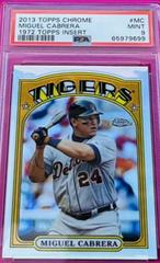Miguel Cabrera #MC Baseball Cards 2013 Topps Chrome 1972 Insert Prices